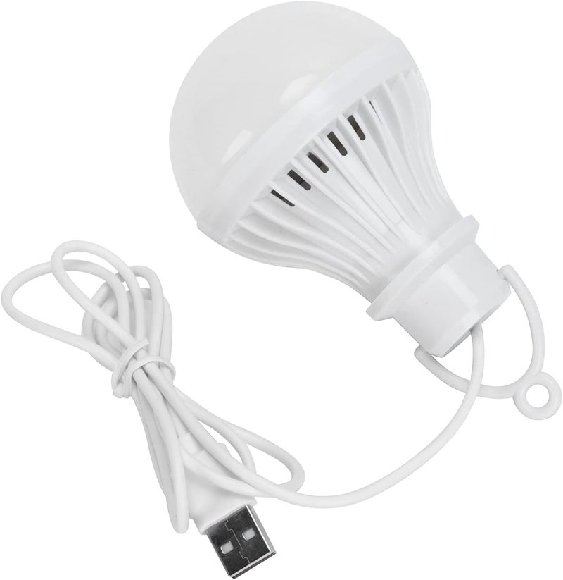 مصباح LED USB محمول، موفر للطاقة بقوة 7 واط، مزود بمفتاح بسيط، مصباح طوارئ متعدد الاستخدامات للأنشطة الخارجية والتخييم، جهد 5 فولت - Image 1