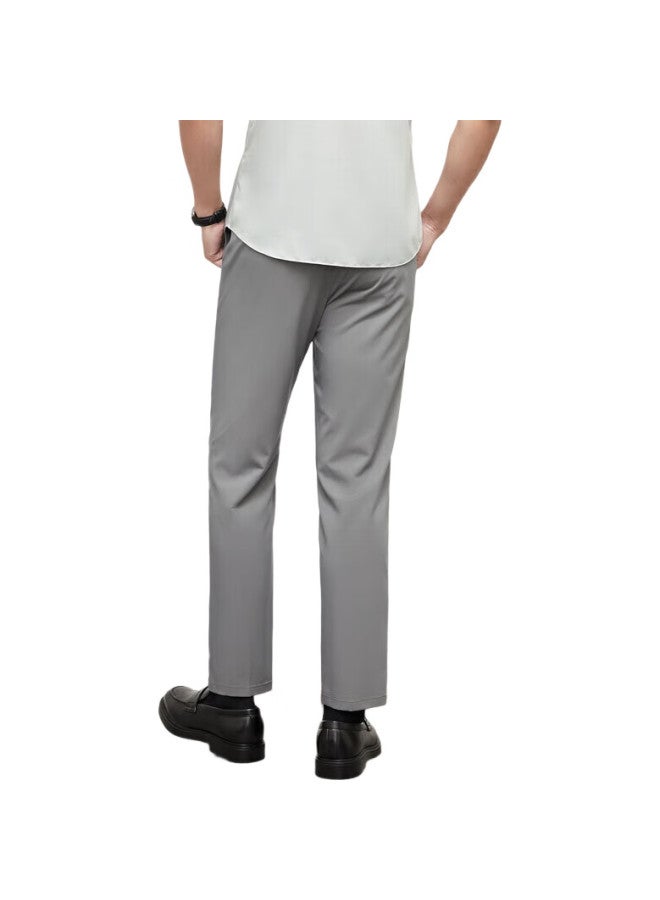 YOUNGOR Men'S Pants Spring And Summer, Young Men'S Business Casual Trousers, Gray, 180/88A - Image 3
