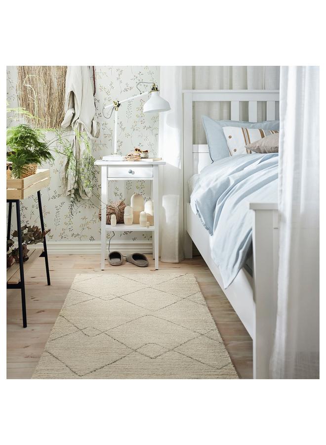 Zaboon Rug, Low Pile, Beige, 80X150 Cm - Image 3