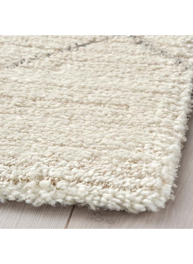 Zaboon Rug, Low Pile, Beige, 80X150 Cm - Image 4