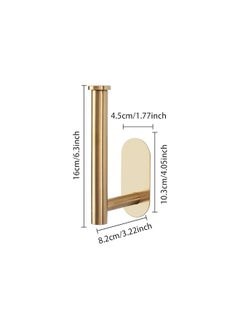 The Bros 2 Pack Adhesive Curtain Holdbacks Curtain Tie Backs Curtain Holdbacks No Drill Curtain Pull Backs Adhesive Curtain Hooks Curtain Holders for Drapes (2, Gold)  - Image 4