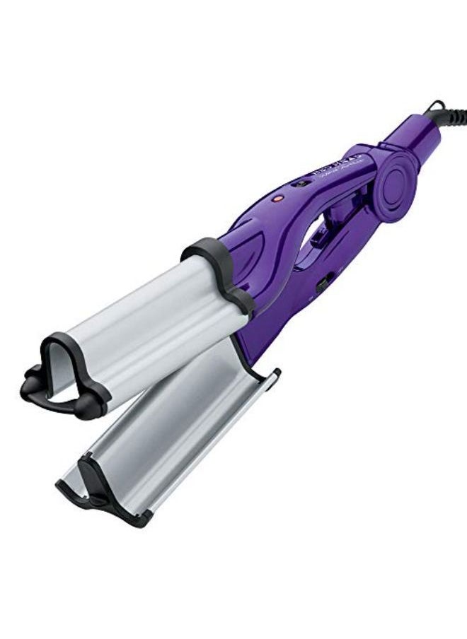 BED HEAD - Wave Artist Ceramic Deep Hair Waver For Beachy Waves, Purple - Image 1