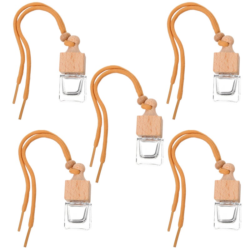 5pcs Car Perfume Diffuser 8ml Hanging Perfume Bottle Automotive Diffuser - Image 2