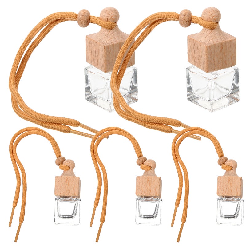 5pcs Car Perfume Diffuser 8ml Hanging Perfume Bottle Automotive Diffuser - Image 1
