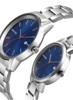 Sonata Unisex Analog Round Shape Metal Wrist Watch 71338164SM01 - 47 Mm  - Image 3