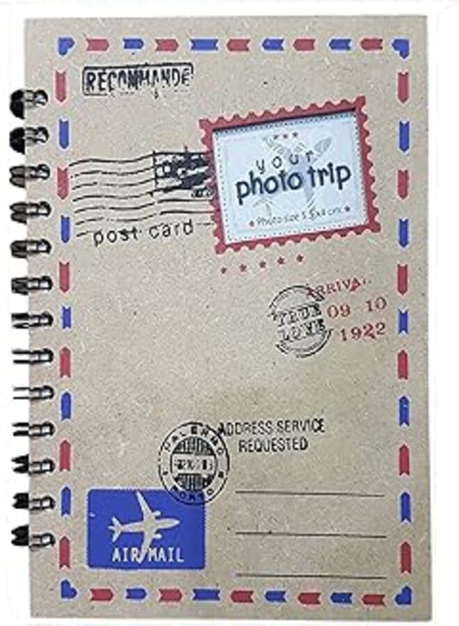 Click Wood A5 Fancy Note Book My Trip for Memory -100 Pages