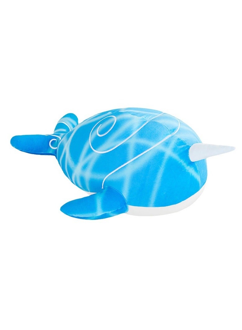 Genshin Impact Soft Plush Toy Tartaglia Whale Doll Prefect Gift 70cm - Image 1