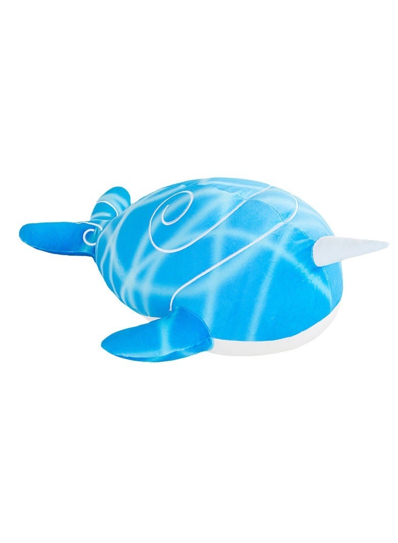 Genshin Impact Soft Plush Toy Tartaglia Whale Doll Prefect Gift 70cm - Image 3