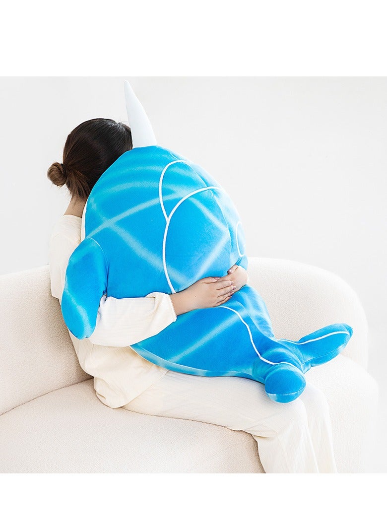 Genshin Impact Soft Plush Toy Tartaglia Whale Doll Prefect Gift 70cm - Image 4