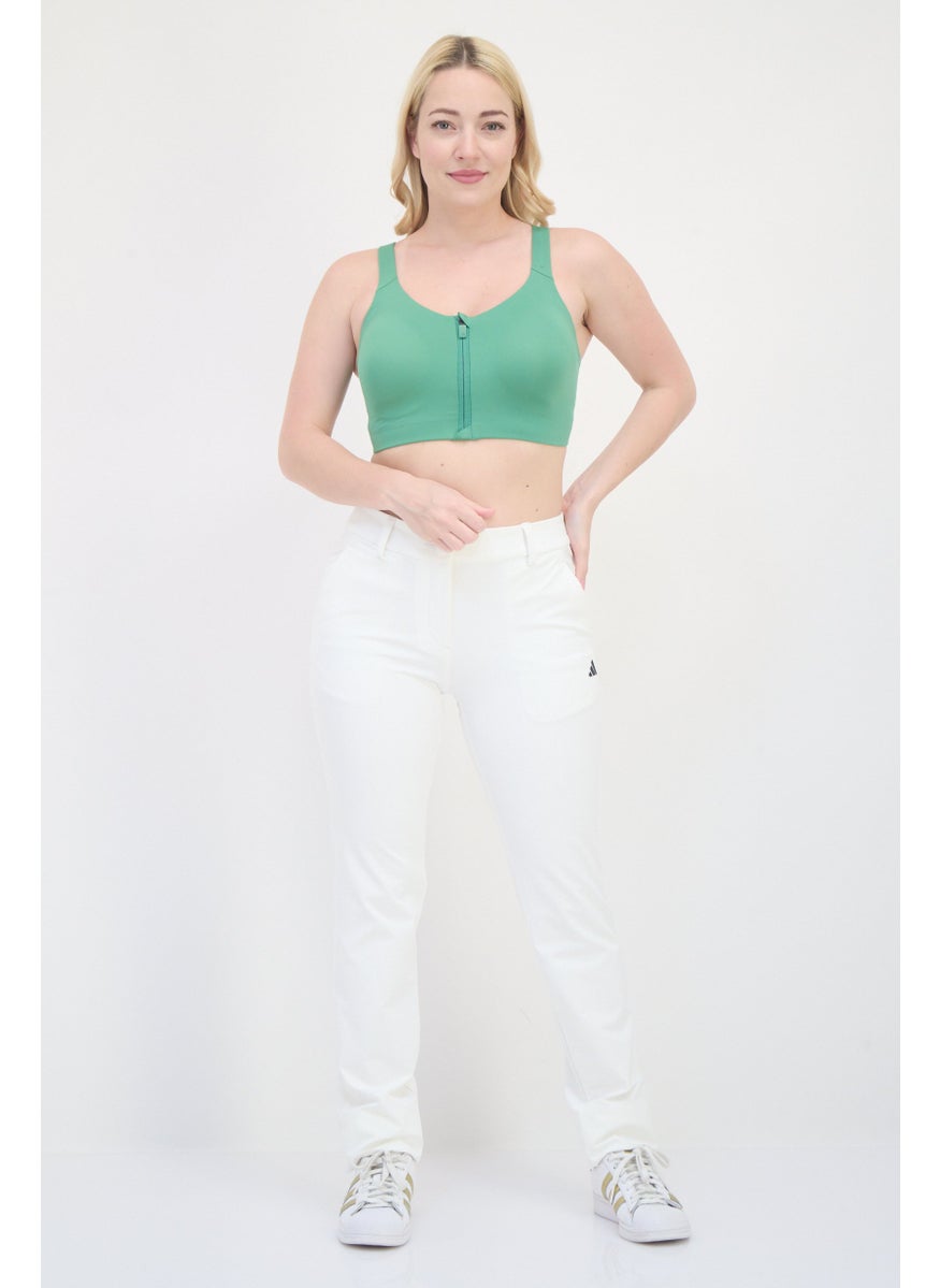 Adidas Women Sportswear Fit Training Sports Bra, Green  - Image 4