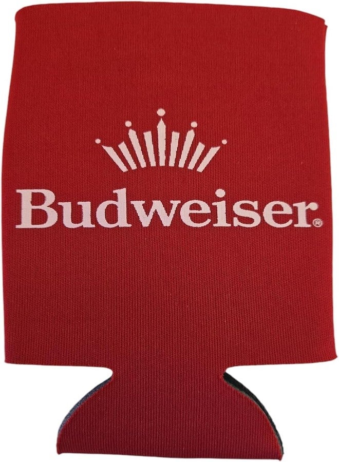 بادوايزر حافظة علب بيرة بودوايزر - تناسب علب سعة 12 أونصة - طقم من قطعتين - Image 2