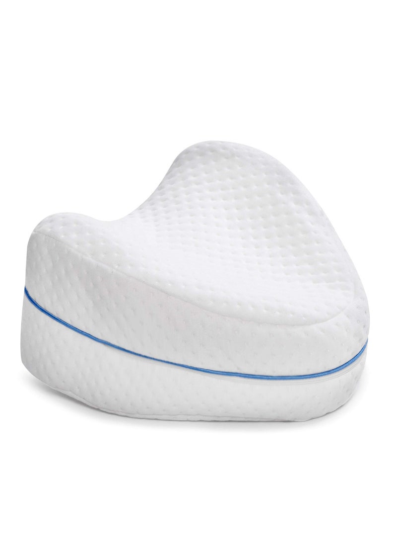 Contour Legacy Leg & Knee Foam Support Pillow, Soothing Pain Relief for Sciatica, Back, Hips, Knees & Sciatica Nerve Pressure Relief  - Image 1