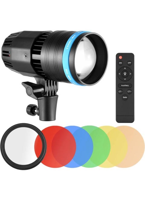 50W Compact Focusing Video Light COB Spotlight