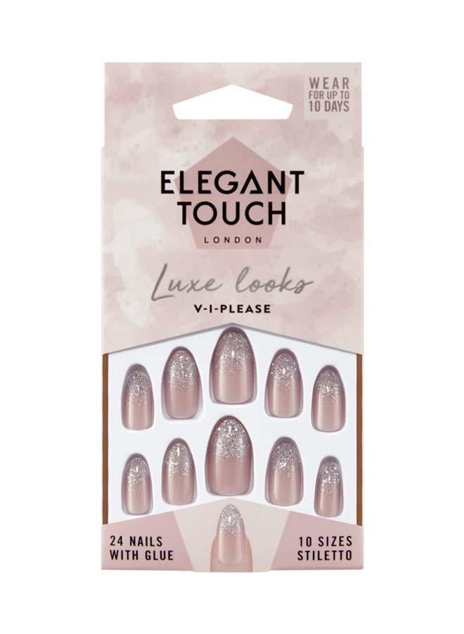 ELEGANT TOUCH Luxe Looks V-I-Please Nails - Image 1