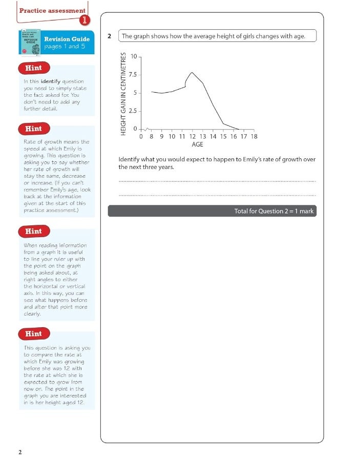 null - Pearson REVISE BTEC National Health and Social Care Practice Assessments Plus U1 - 2023 and 2024 exams and assessments - Image 1