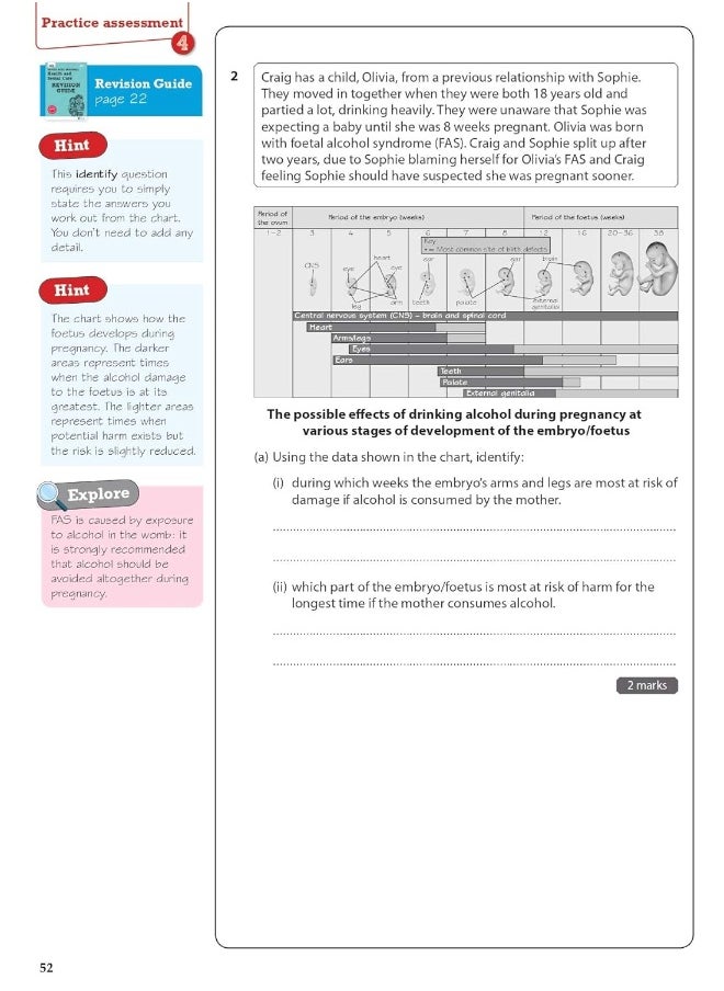 null - Pearson REVISE BTEC National Health and Social Care Practice Assessments Plus U1 - 2023 and 2024 exams and assessments - Image 1