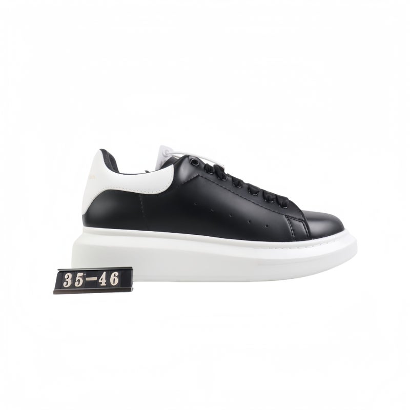 Classic White Unisex Couple Sneakers with 5cm Hidden Height Increase - Casual Low-Top Shoes for Men and Women