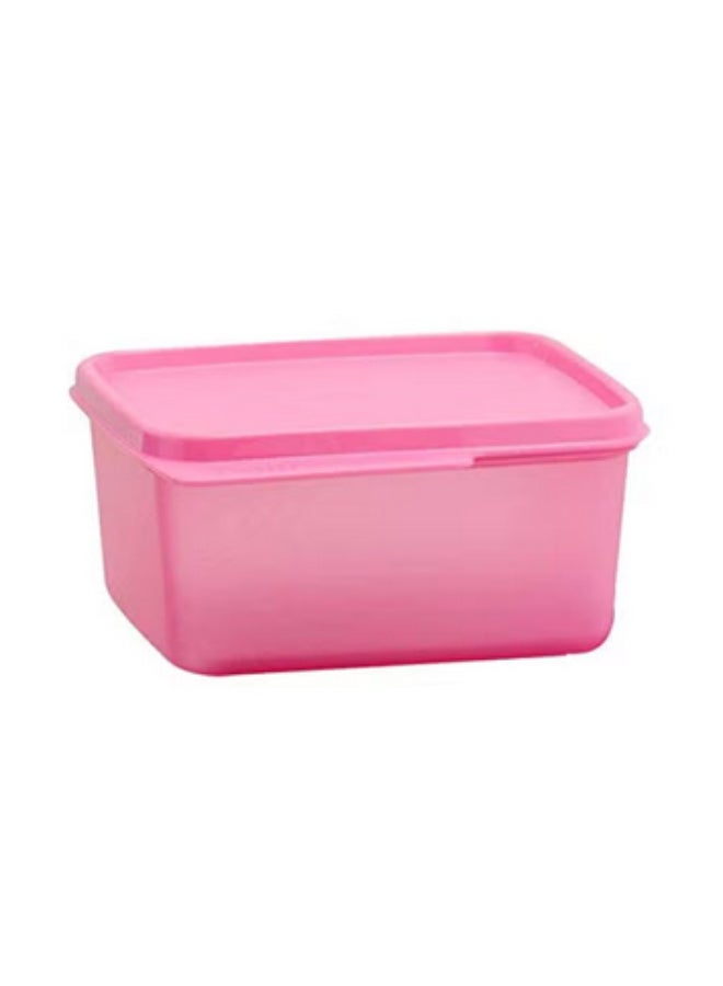 توبروير علبة تخزين مربعة للثلاجة والمطبخ والمكتب والمنزل من Tupperware سعة 500 مل، مجموعة من 4 قطع - نفس لون الصورة - Image 2