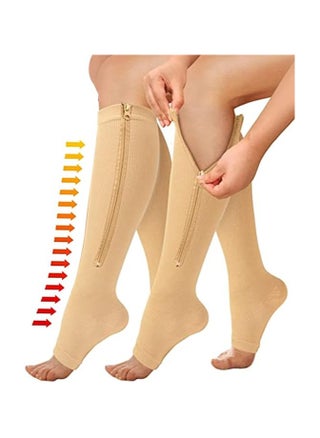 2 Pairs/beige