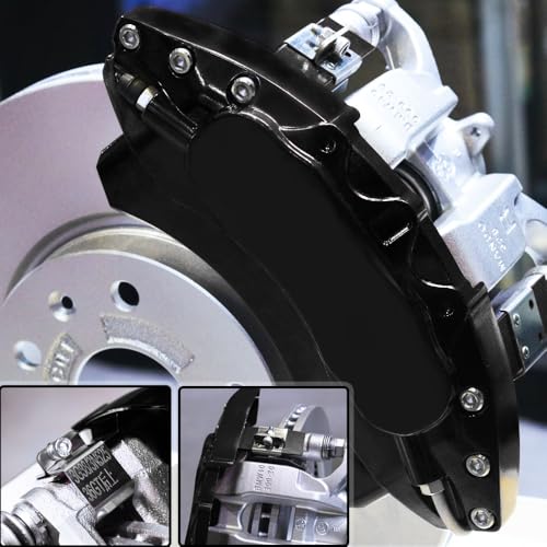 AOOA Aluminum Black Caliper Covers Fits Toyota Camry XSE Electronic Brake and RAV4 2019-2025,Lexcus ES 2019-2024 (set of 4) - Image 5