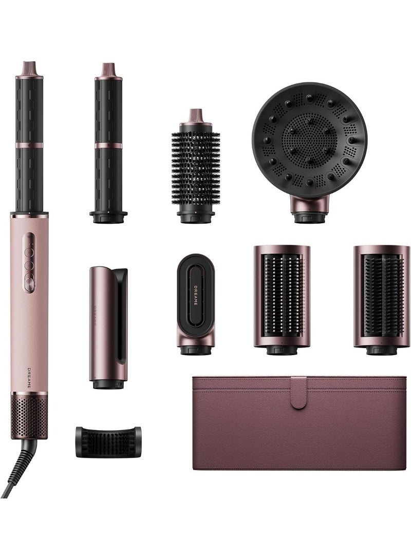 Dreame AirStyle Pro H1 Styler, 8-in-1 High-Speed Hair Dryer Brush & Auto Wrap Curler with 130,000RPM Motor, Smart App-Integrated Air Wrap Styling Kit for All Hair Types, Fast Drying & Volumizing - Image 1