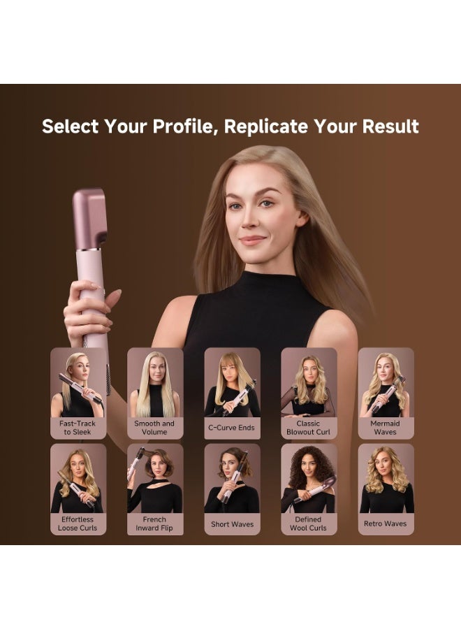 Dreame AirStyle Pro H1 Styler, 8-in-1 High-Speed Hair Dryer Brush & Auto Wrap Curler with 130,000RPM Motor, Smart App-Integrated Air Wrap Styling Kit for All Hair Types, Fast Drying & Volumizing - Image 5