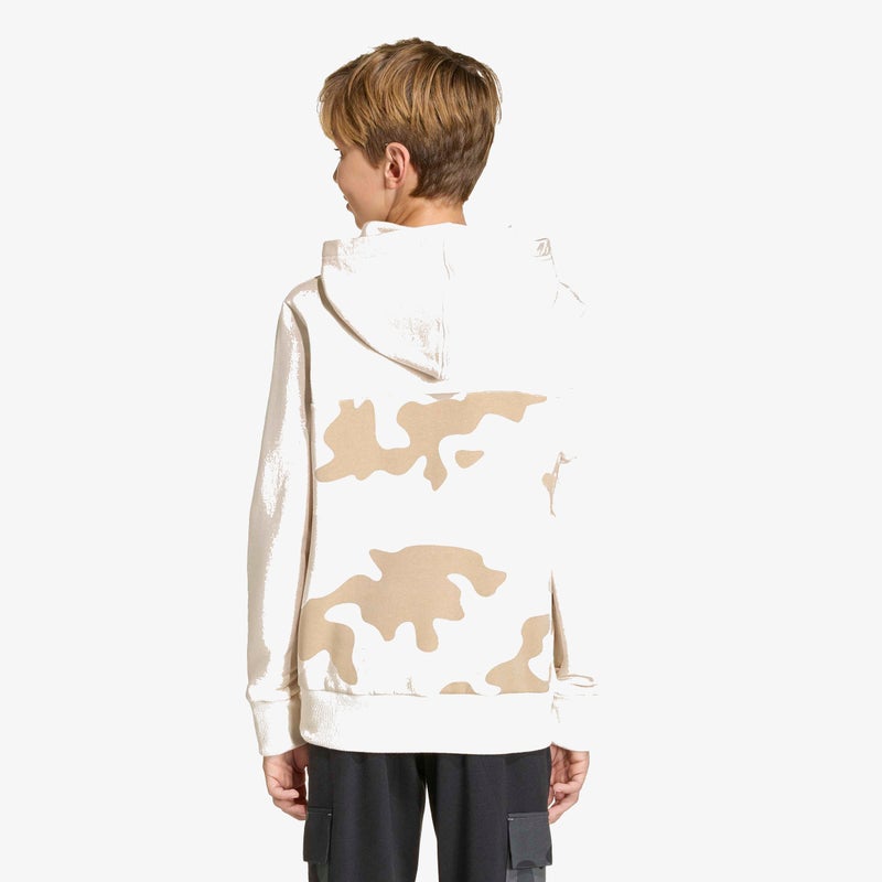 اديداس كنزة للأطفال Seasonal Essentials Camo Fleece - Image 3