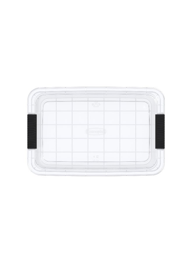 8L Storage Box with Lockable Lid (Clear Plastic) - pzsku/ZFDFDE8C66A975AE1590AZ/45/_/1729065723/e954a4c8-2ea1-41fa-a2e2-3dcad637b753