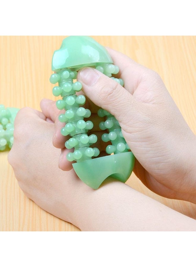 إسكدنيا 1 Pcs Jade Hand Finger Recovery Meridian Massage Wheel Massage Roller