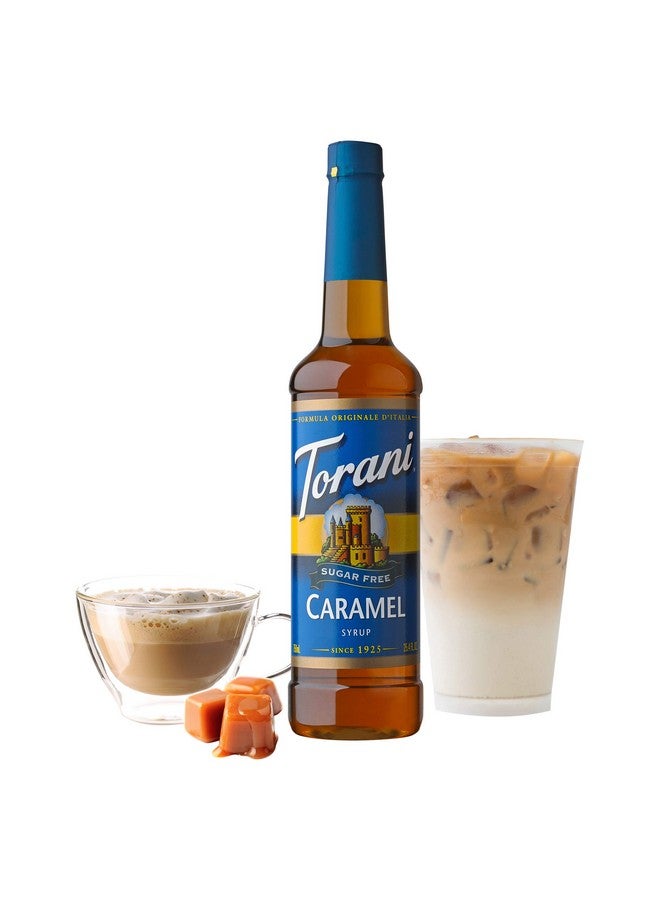 Torani Sugar Free Syrup, Caramel, 25.4 Fl Oz, (Pack of 4) - Image 2