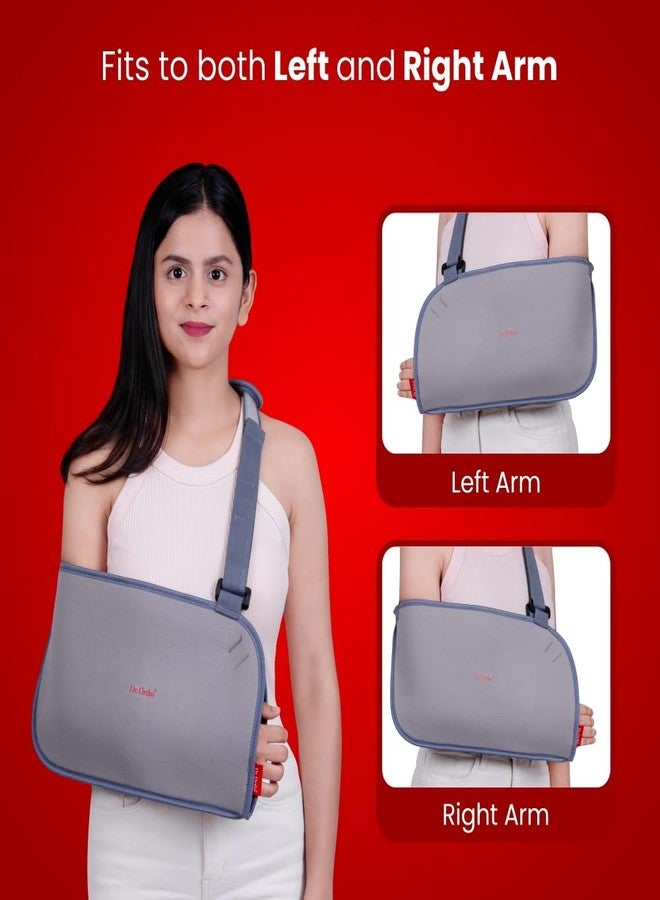 Dr. Ortho Dr.Ortho Orthopaedic Arm Sling Baggy, Prevents Shoulder Dislocation, Shoulder Support for Fracture Support, Immobilization, Breathable & Skin Friendly Material - Medium - Image 4