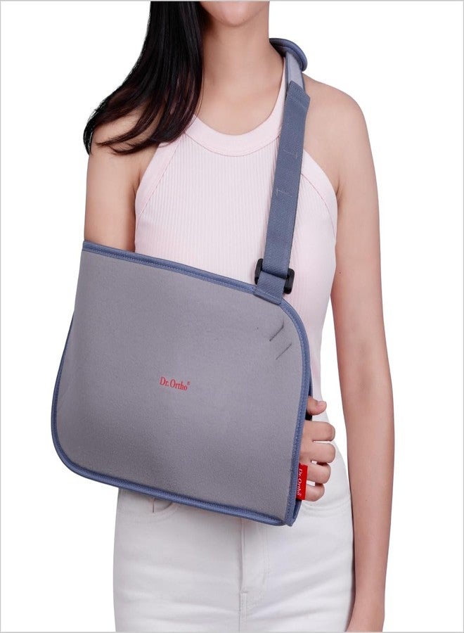 Dr. Ortho Dr.Ortho Orthopaedic Arm Sling Baggy, Prevents Shoulder Dislocation, Shoulder Support for Fracture Support, Immobilization, Breathable & Skin Friendly Material - Medium - Image 1