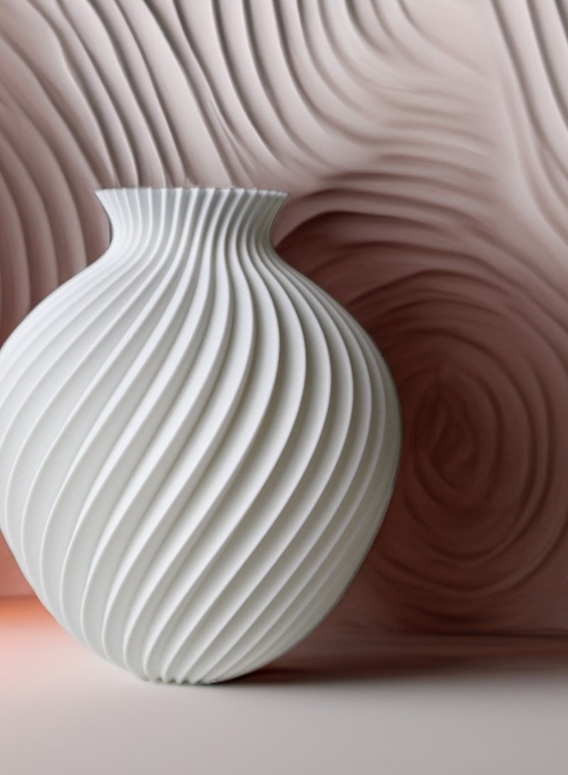 أخوة ثلاثي الأبعاد مزهرية دوناتيلا - لمسة نباتية أنيقة للديكور العصري - Image 2