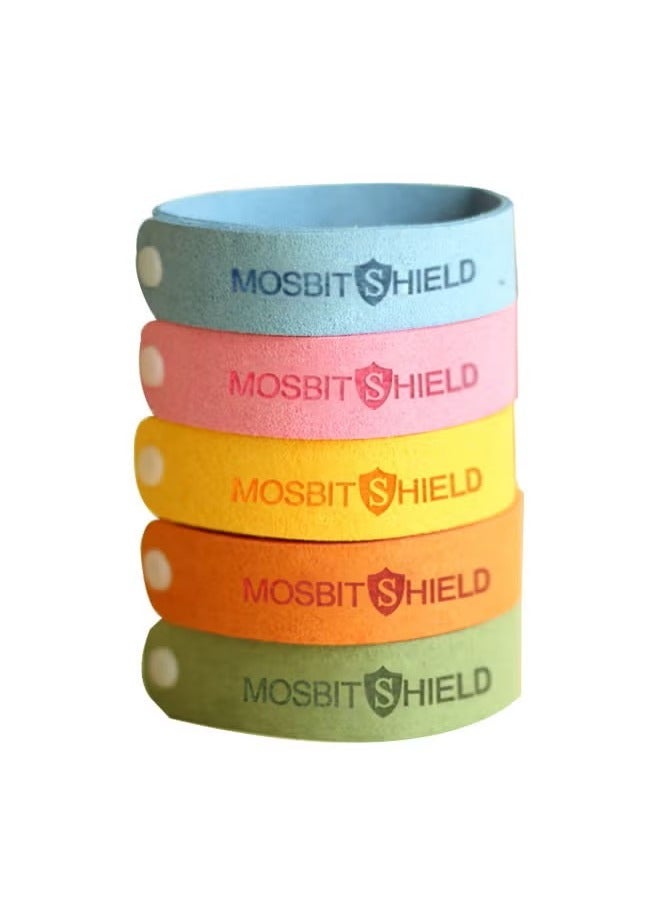 Generic 5-Piece Outdoor Insect Repellent Bracelet，Waterproof Outdoor Bug Repellent Wristbands Safe for Adults and Kids  - Image 5