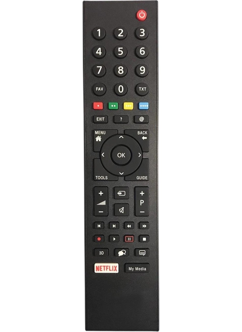 Arçelik - Beko Altus Grundig Smart LCD LED TV Television Remote Control Netflix Button Remote Controls - Image 1