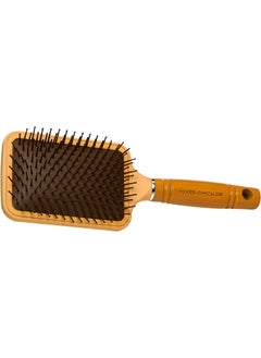 Mixed Chicks Paddle Brush with Hardened Plastic and Wood Handle