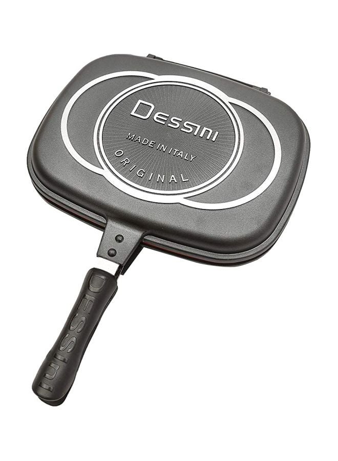 DESSINI Double Sided Pan Black 36x15x8cm - Image 2