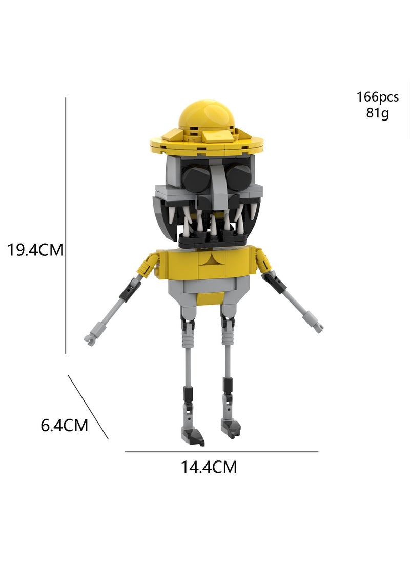 General Zoonomaly Toy Building Blocks 166pcs Administrators Toy Character Ideas Toys Battle Horror Game Model Ideas Toys Gifts for Adult & Kids  - Image 1