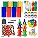 Redllo 87 Pcs Carnival Outdoor Games Potato Sack Race Bags for Kids Adults Bean Bags Ring Toss 3 Legged Relay Race Tug of War Rope Backyard for Birthday Party Field Day Family Christian Church Games - Image 3