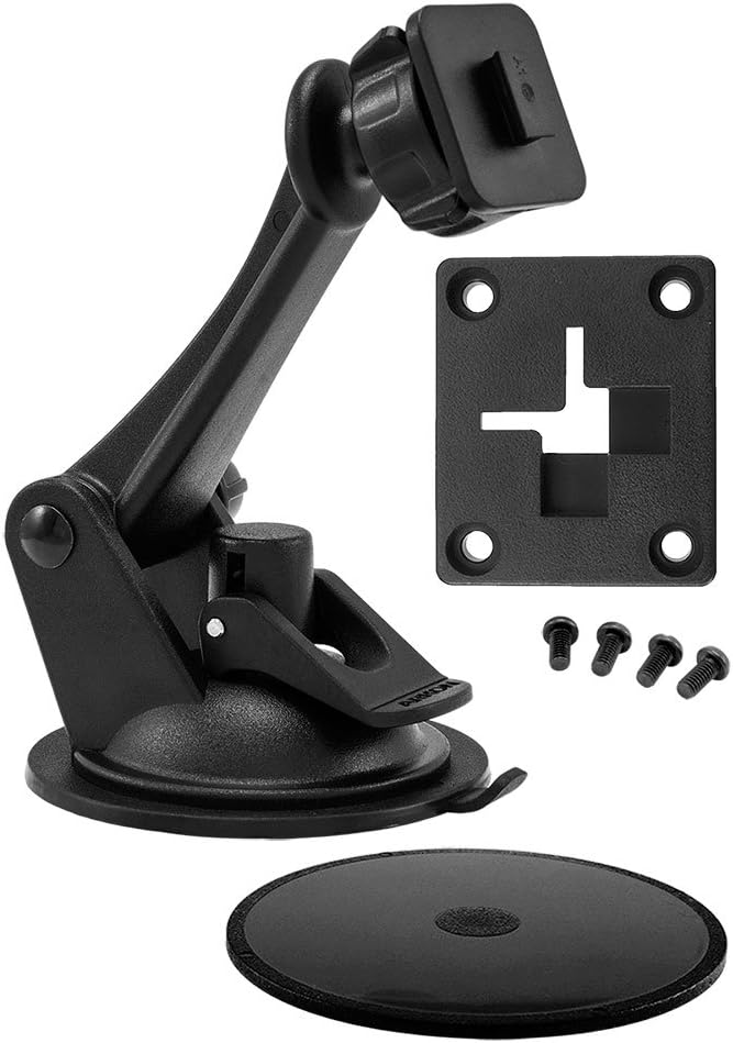 Arkon حامل سيارة لزجاج السيارة مع قاعدة لاصقة للردايوهات الفضائية XM وSirius بنمط Single T وAMPS - Image 1