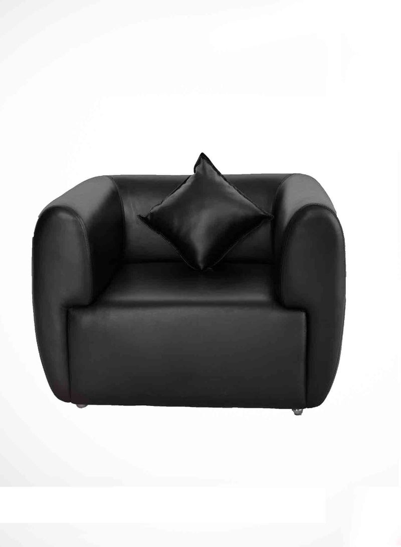 كرسي كنبة اسود