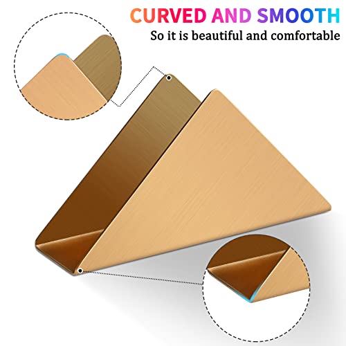 Lidwot Golden Stainless Steel304# Napkin Holder for Table,Metal Standing Tissue Dispenser Organizer for Kitchen Dining Table,Cocktail Picnic Bar Napkins Holder,Upright Metal Napkin Dispenser.1 Piece - Image 4