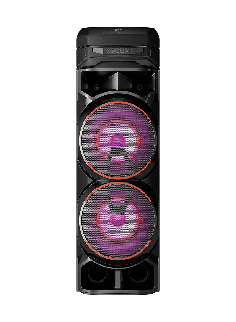 LG XBOOM Audio System With Bass Blast RNC9 Black - Image 1