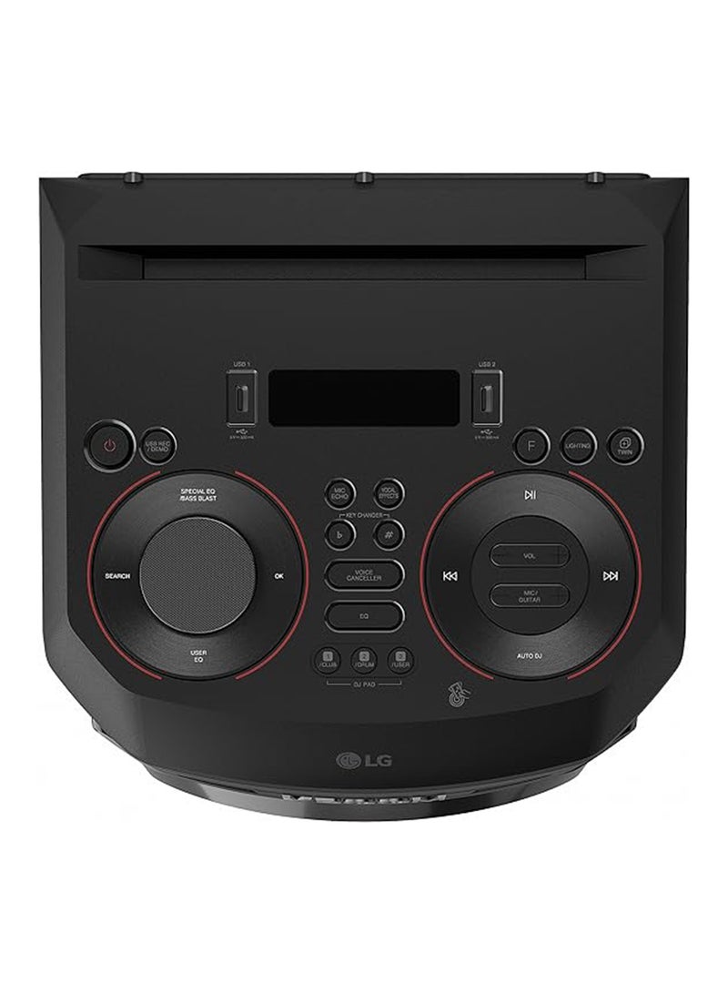 LG XBOOM Audio System With Bass Blast RNC9 Black - Image 4