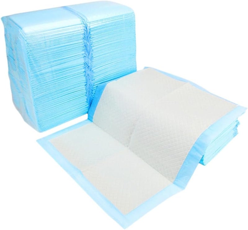 حفاضات قفص الطيور القابلة للتصرف 10 قطع، ورق ماص أزرق سماوي، صينية ببغاء - Image 1