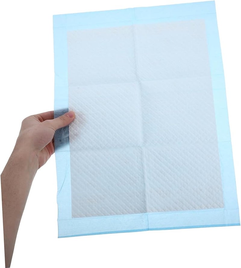 حفاضات قفص الطيور القابلة للتصرف 10 قطع، ورق ماص أزرق سماوي، صينية ببغاء - Image 4