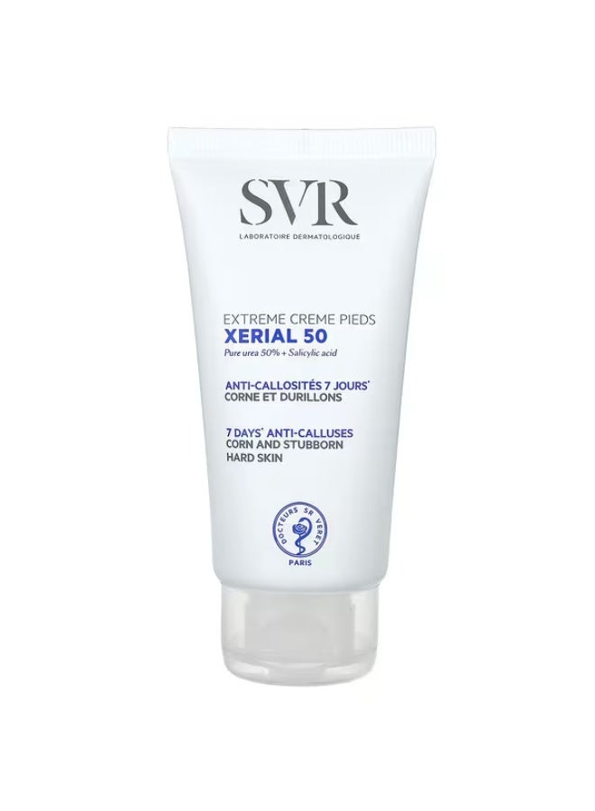 SVR, Xerial 50, Extreme Foot Cream, Fragrance-Free, 1.7 fl oz (50 ml)
