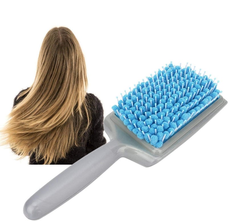 Cozron Cozron Hair Dryer Comb Brush Water Absorption Hair Comb Fast Drying Hair Towel Comb Haircomb Cushion Hair Scalp Massage Brush for All Hair Types - Image 2