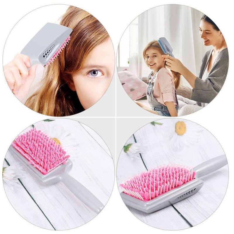 Cozron Cozron Hair Dryer Comb Brush Water Absorption Hair Comb Fast Drying Hair Towel Comb Haircomb Cushion Hair Scalp Massage Brush for All Hair Types - Image 5