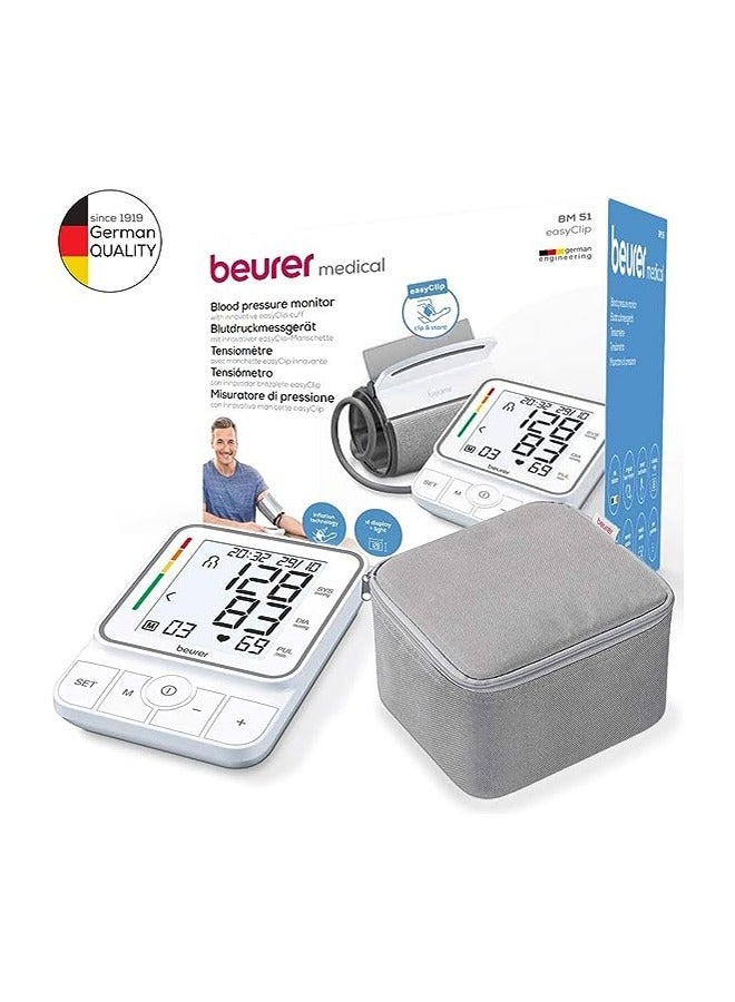 Beurer Bm 51 Easyclip Upper Arm Blood Pressure - Image 2